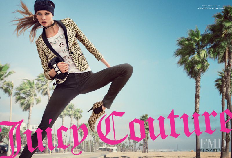 Karlie Kloss featured in  the Juicy Couture advertisement for Fall 2012