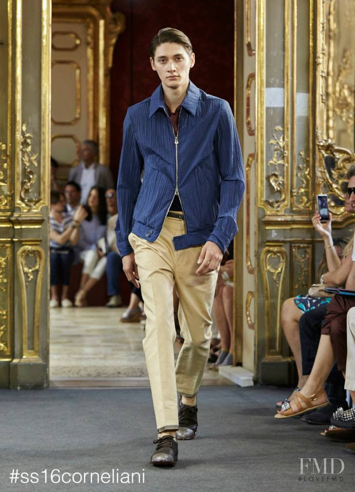 Corneliani fashion show for Spring/Summer 2016