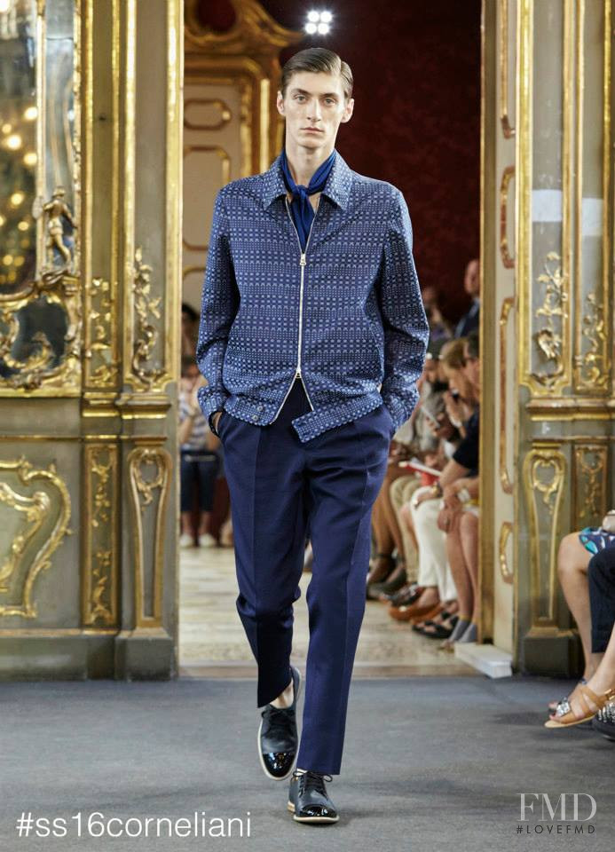 Corneliani fashion show for Spring/Summer 2016