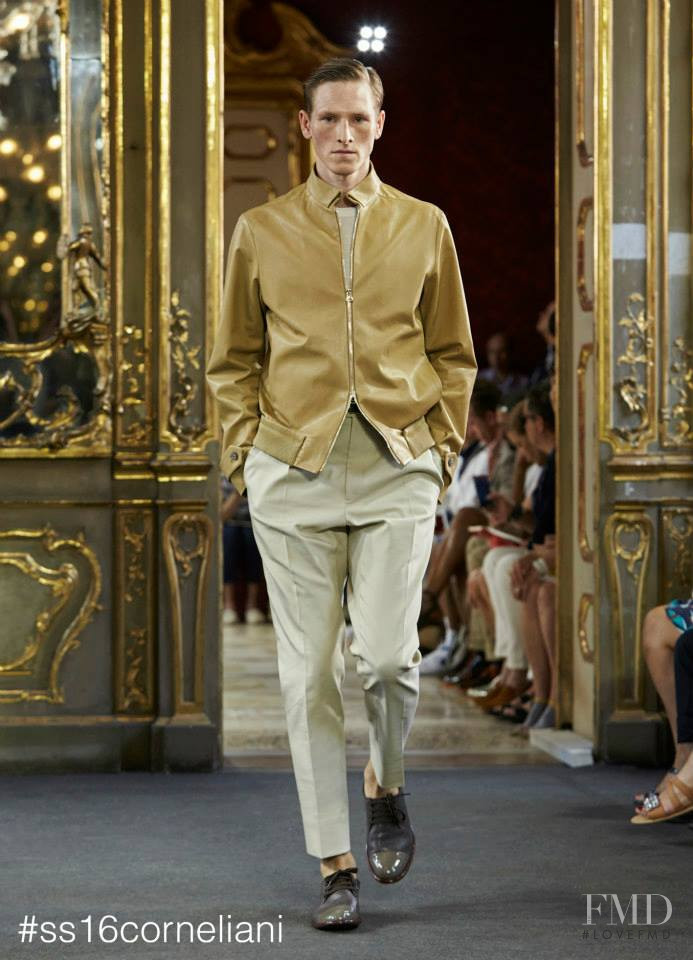 Corneliani fashion show for Spring/Summer 2016