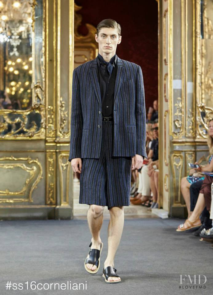 Corneliani fashion show for Spring/Summer 2016