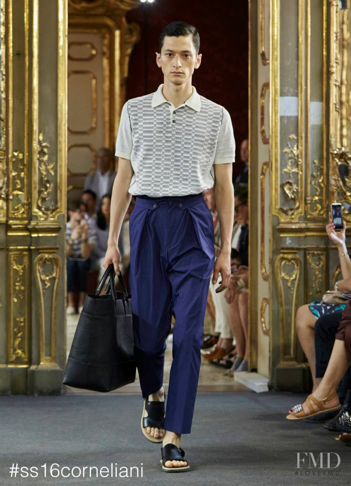 Corneliani fashion show for Spring/Summer 2016