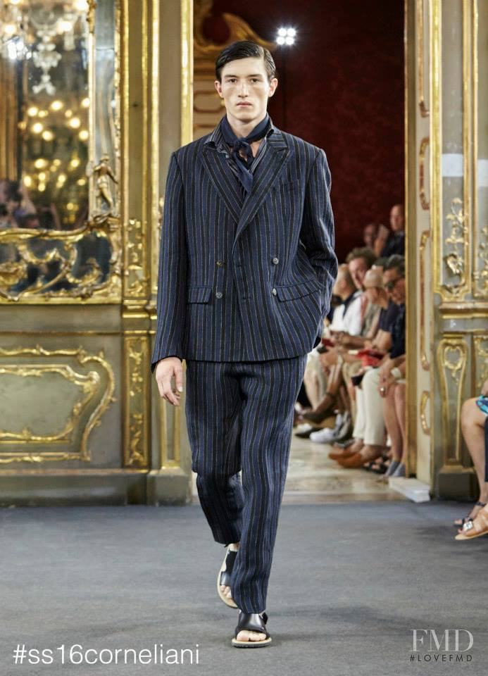 Corneliani fashion show for Spring/Summer 2016