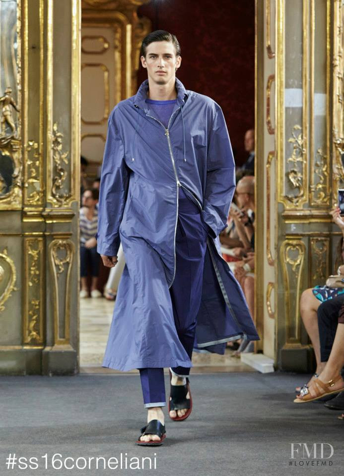 Corneliani fashion show for Spring/Summer 2016