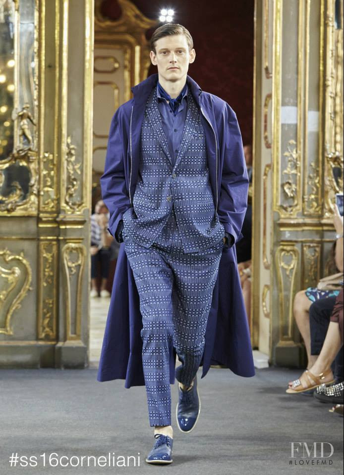 Corneliani fashion show for Spring/Summer 2016