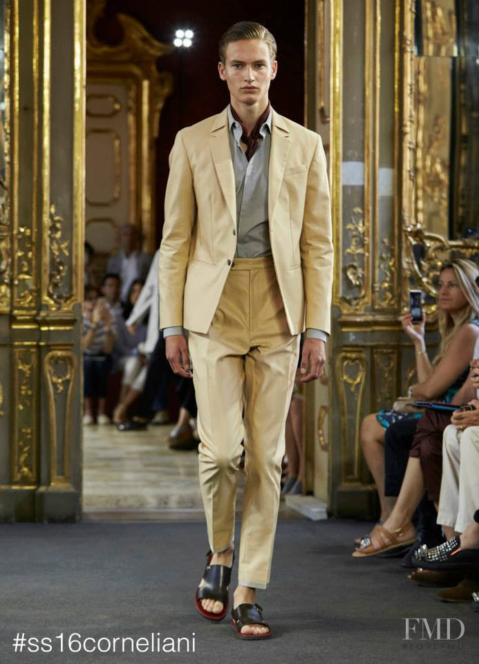 Corneliani fashion show for Spring/Summer 2016