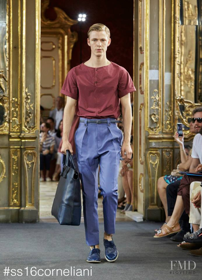 Corneliani fashion show for Spring/Summer 2016