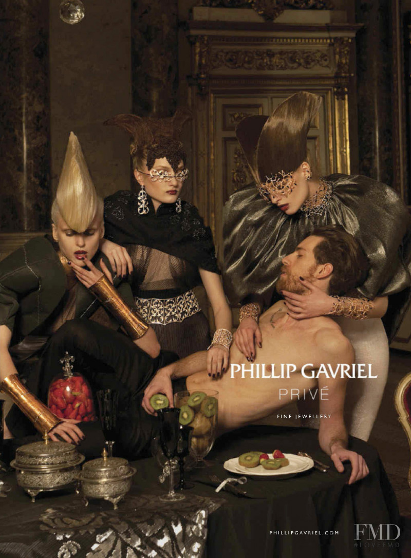 Phillip Gavriel Isfahan Collection  advertisement for Autumn/Winter 2015