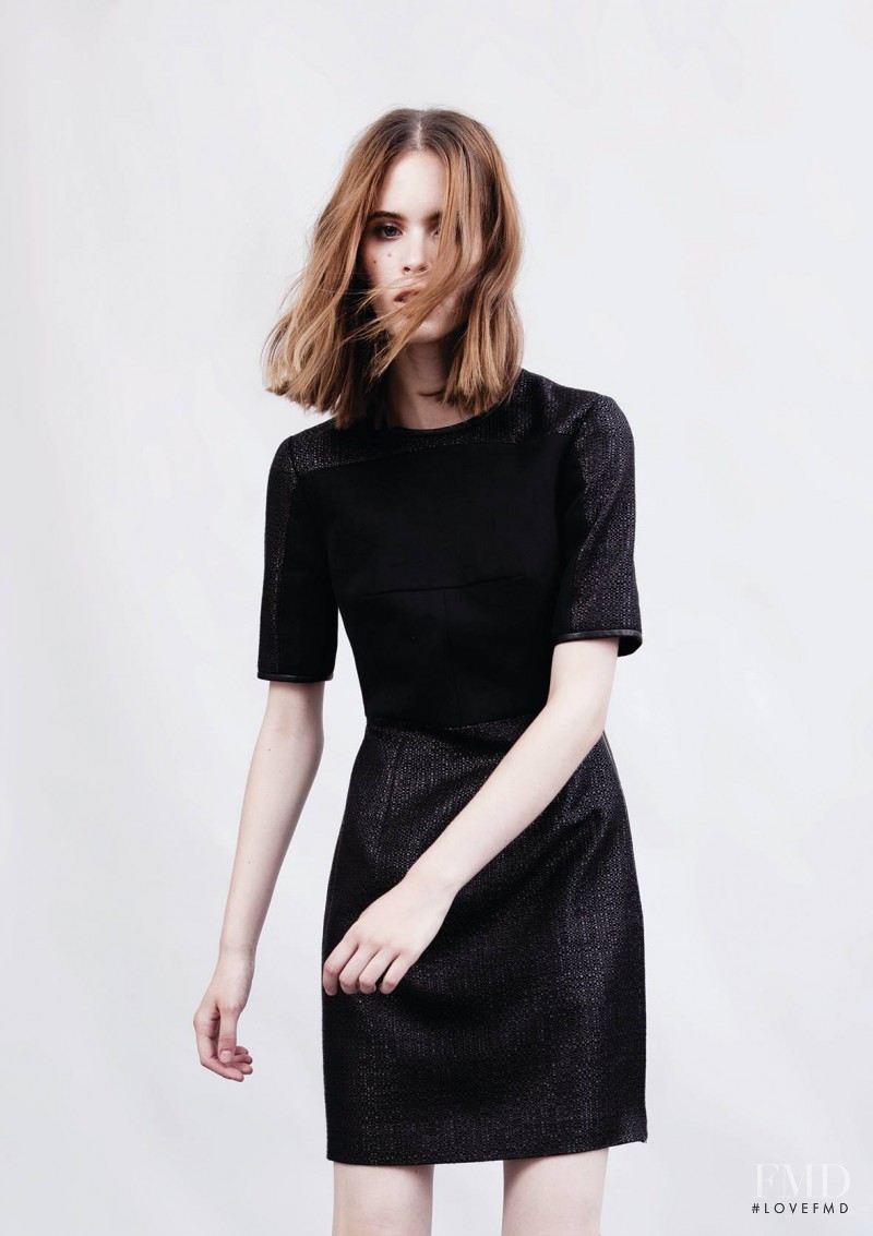 Carolina Ballesteros featured in  the Whistles lookbook for Resort 2014