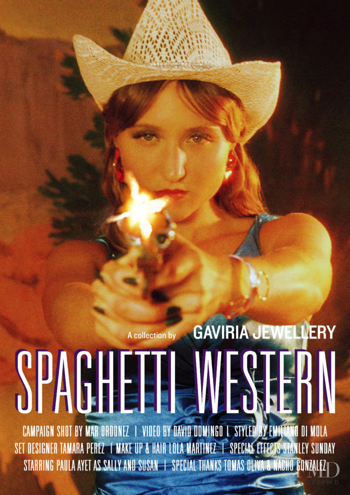 Gaviria Spaghetti Western advertisement for Spring/Summer 2017