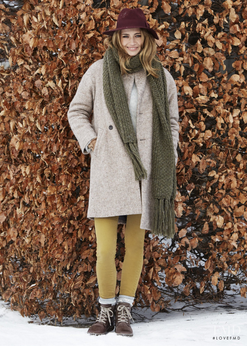 Maria Gregersen featured in  the ecco advertisement for Autumn/Winter 2013