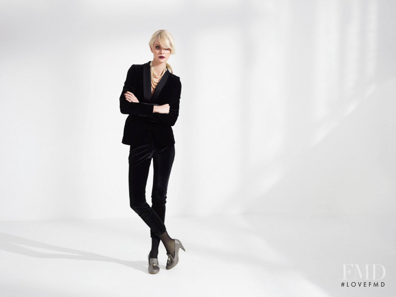 Dewi Driegen featured in  the ecco advertisement for Autumn/Winter 2013