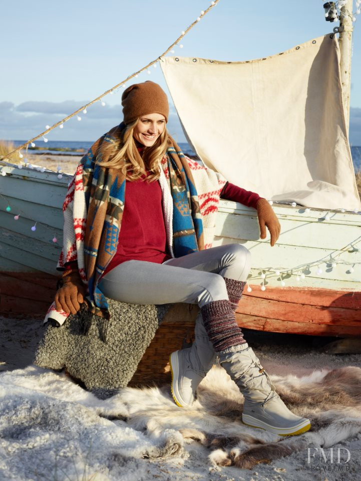 Maria Gregersen featured in  the ecco advertisement for Autumn/Winter 2012