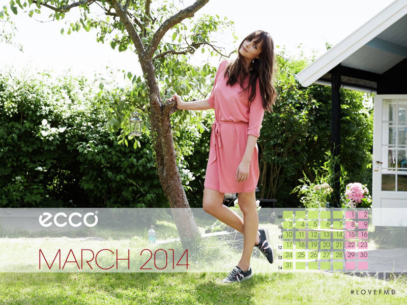 ecco advertisement for Spring/Summer 2014