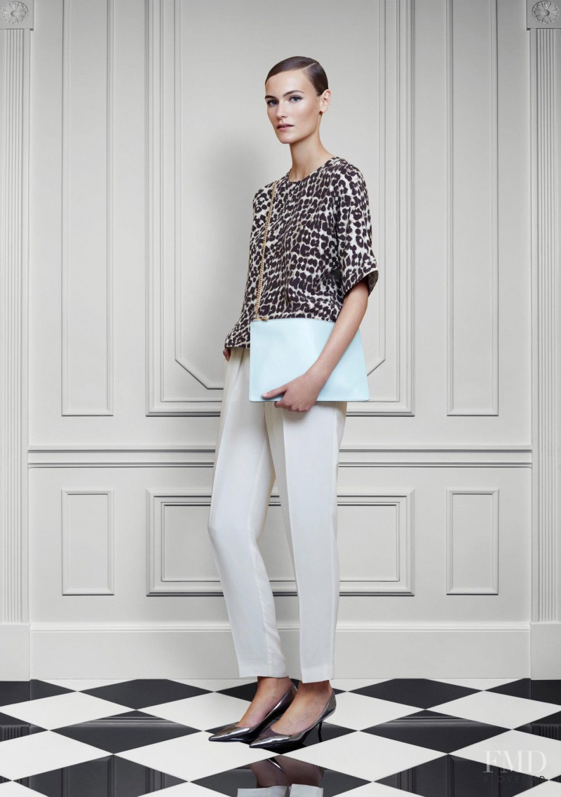 Fia Ljungstrom featured in  the Whistles lookbook for Spring/Summer 2013