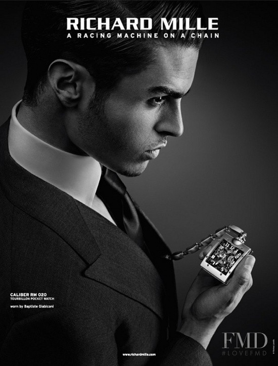 Richard Mille advertisement for Autumn/Winter 2011