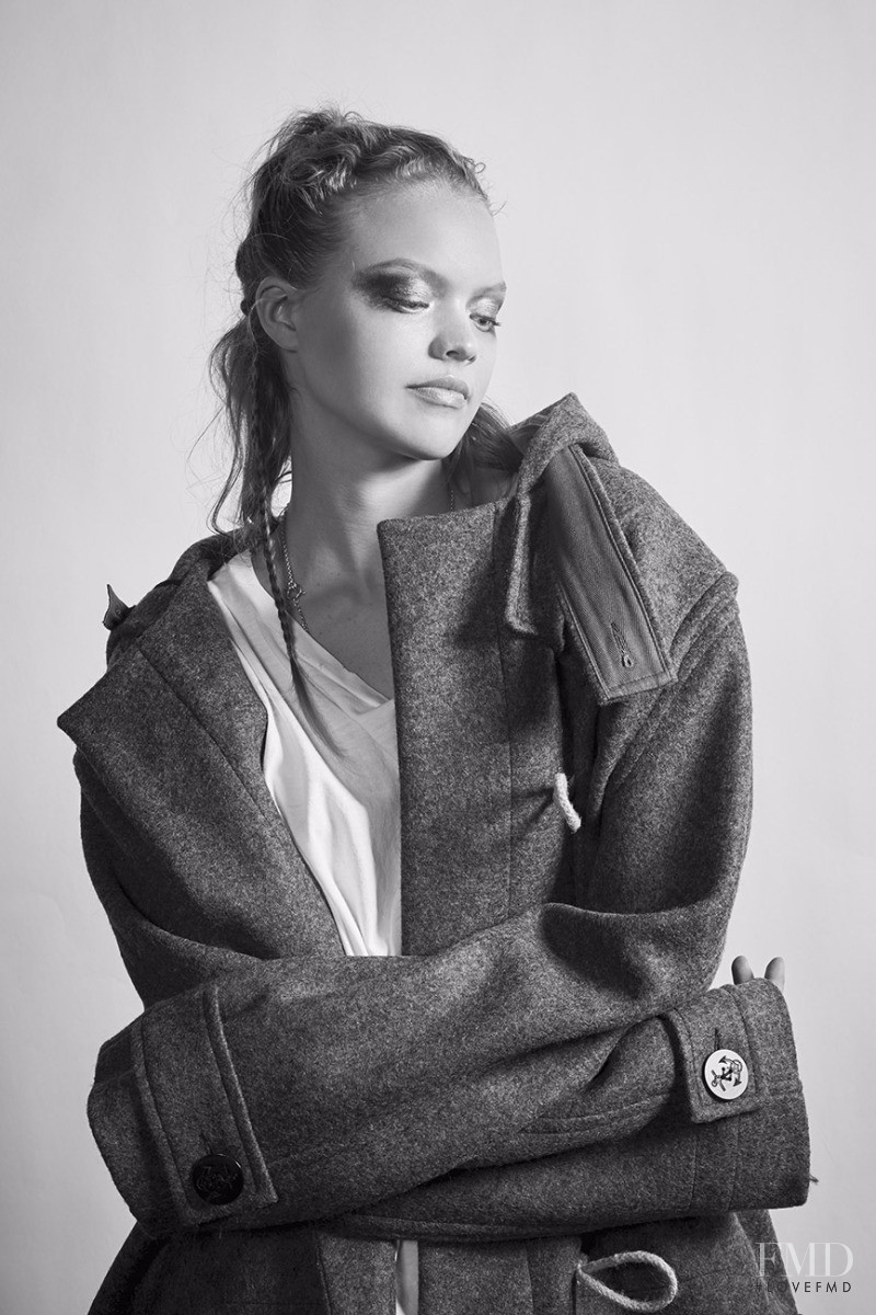 Niina Ratsep featured in  the Faith Connexion lookbook for Fall 2016