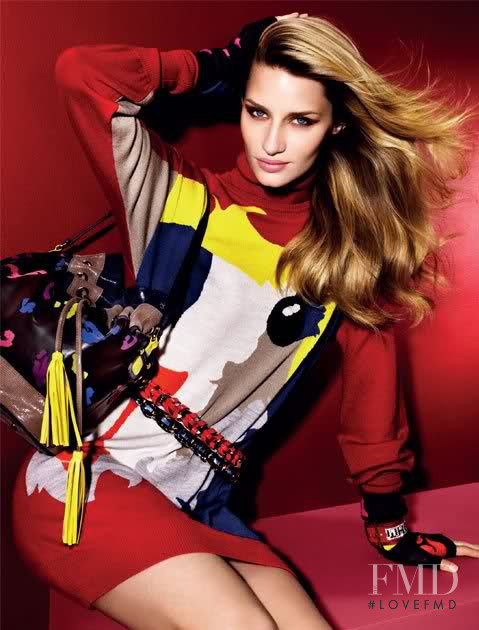 Linda Vojtova featured in  the who*s who advertisement for Autumn/Winter 2010