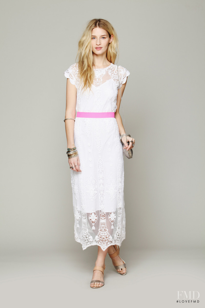 Linda Vojtova featured in  the Free People catalogue for Spring/Summer 2013