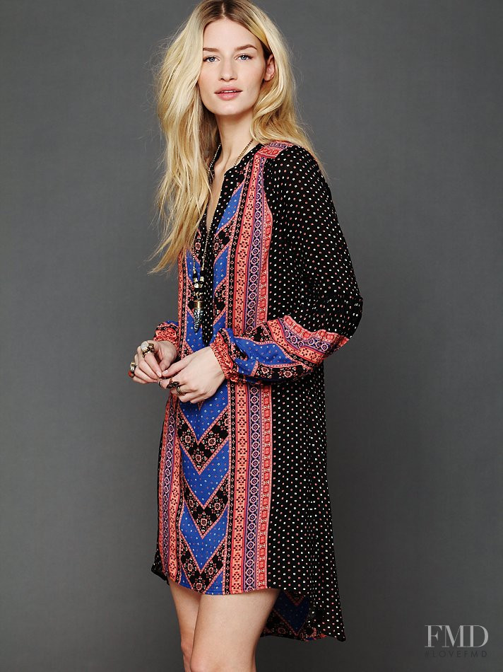 Linda Vojtova featured in  the Free People catalogue for Autumn/Winter 2012