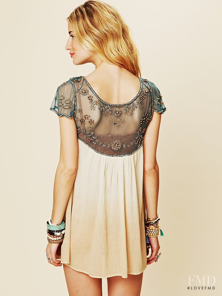 Linda Vojtova featured in  the Free People catalogue for Spring/Summer 2012