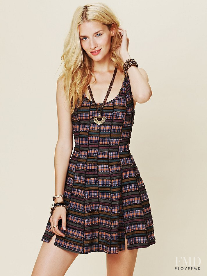 Linda Vojtova featured in  the Free People catalogue for Spring/Summer 2012