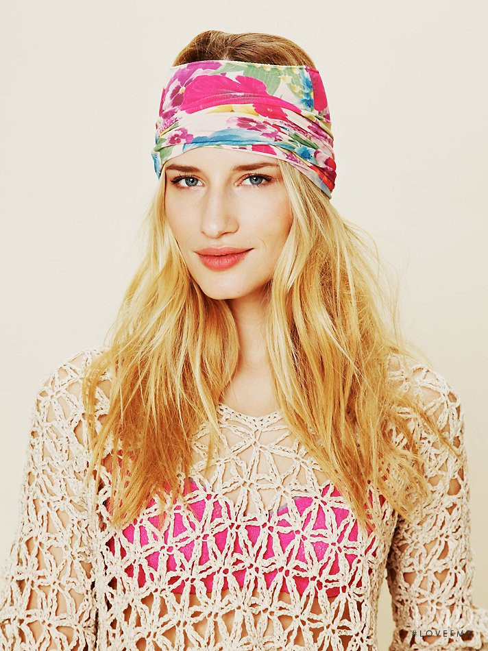 Linda Vojtova featured in  the Free People catalogue for Spring/Summer 2012