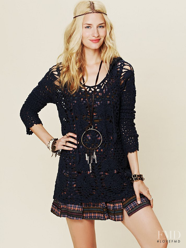 Linda Vojtova featured in  the Free People catalogue for Spring/Summer 2012