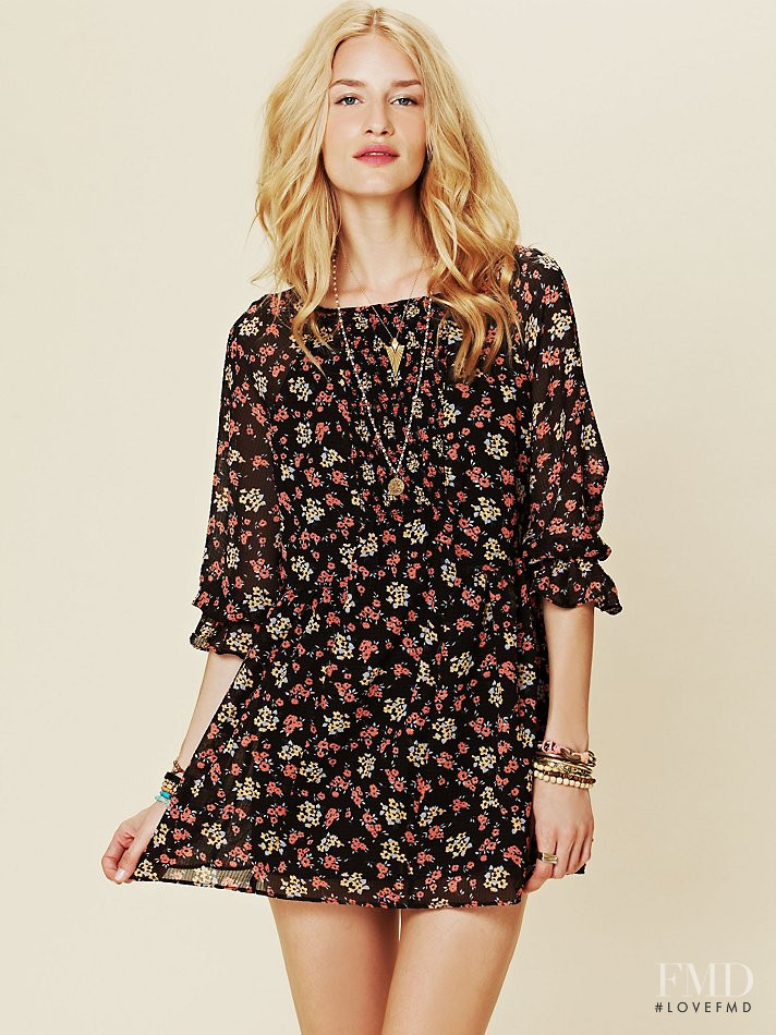 Linda Vojtova featured in  the Free People catalogue for Spring/Summer 2012