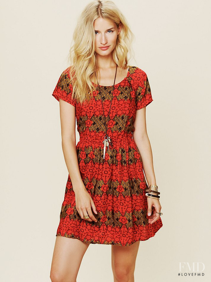 Linda Vojtova featured in  the Free People catalogue for Spring/Summer 2012