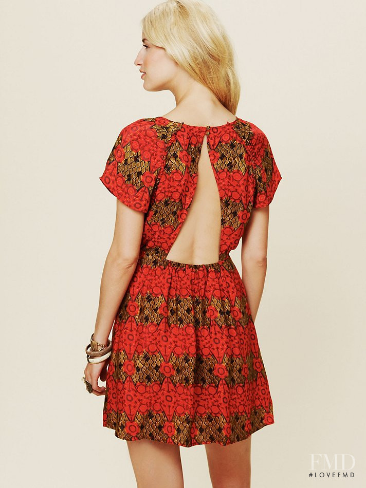 Linda Vojtova featured in  the Free People catalogue for Spring/Summer 2012