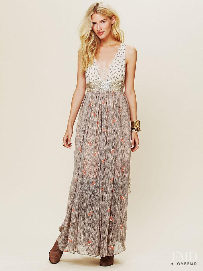 Linda Vojtova featured in  the Free People catalogue for Spring/Summer 2012