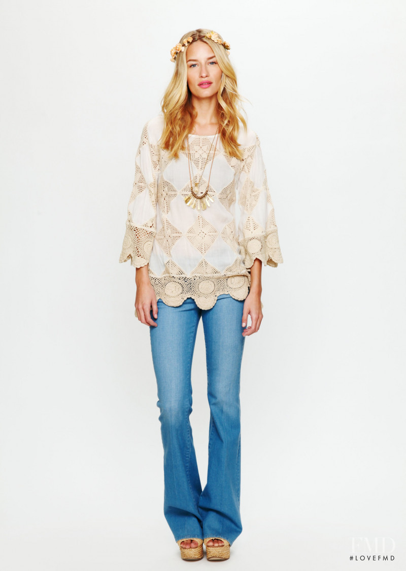 Linda Vojtova featured in  the Free People catalogue for Spring/Summer 2012