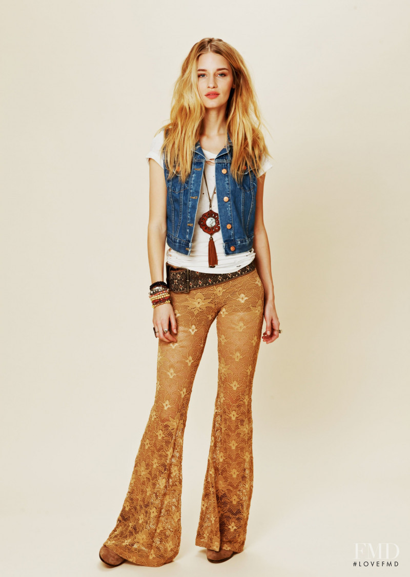 Linda Vojtova featured in  the Free People catalogue for Spring/Summer 2012