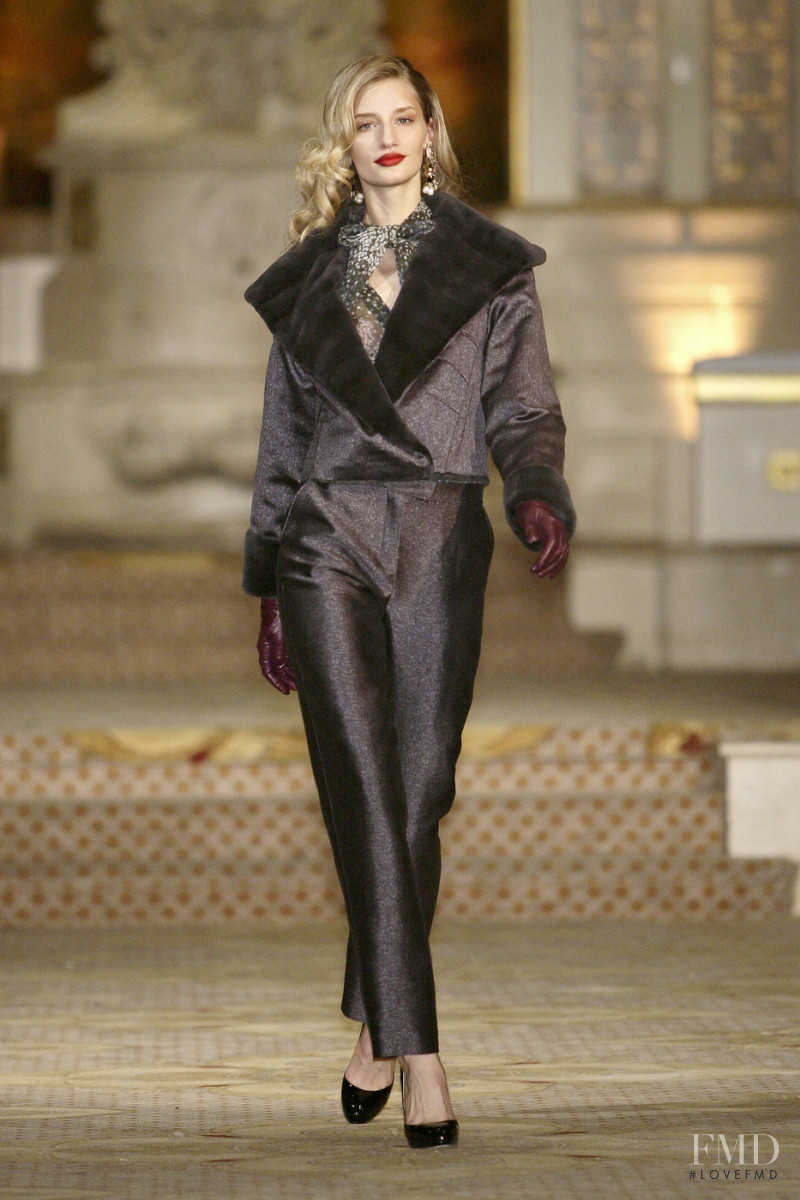 Linda Vojtova featured in  the Luca Luca fashion show for Autumn/Winter 2009