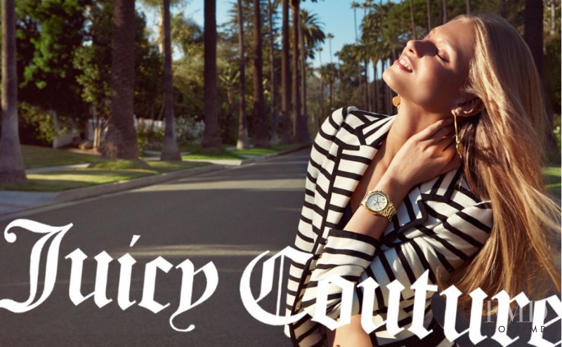 Anna Selezneva featured in  the Juicy Couture advertisement for Spring/Summer 2012