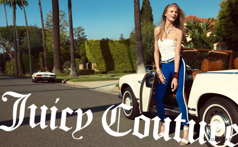 Anna Selezneva featured in  the Juicy Couture advertisement for Spring/Summer 2012