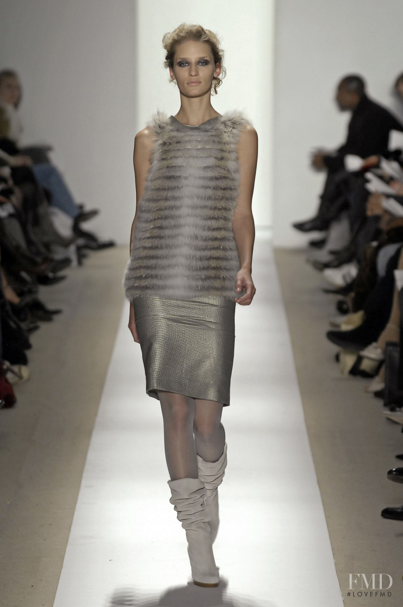 Linda Vojtova featured in  the Luca Luca fashion show for Autumn/Winter 2007