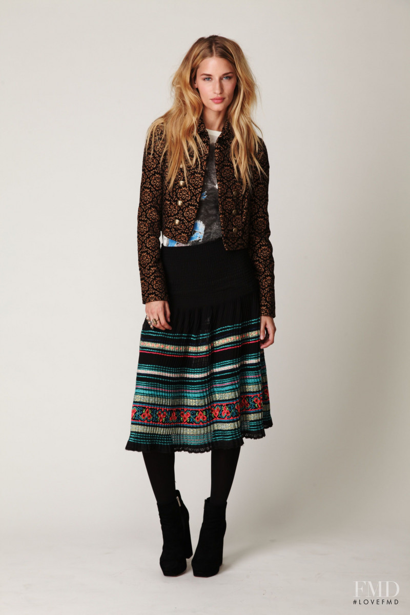 Linda Vojtova featured in  the Free People catalogue for Autumn/Winter 2011