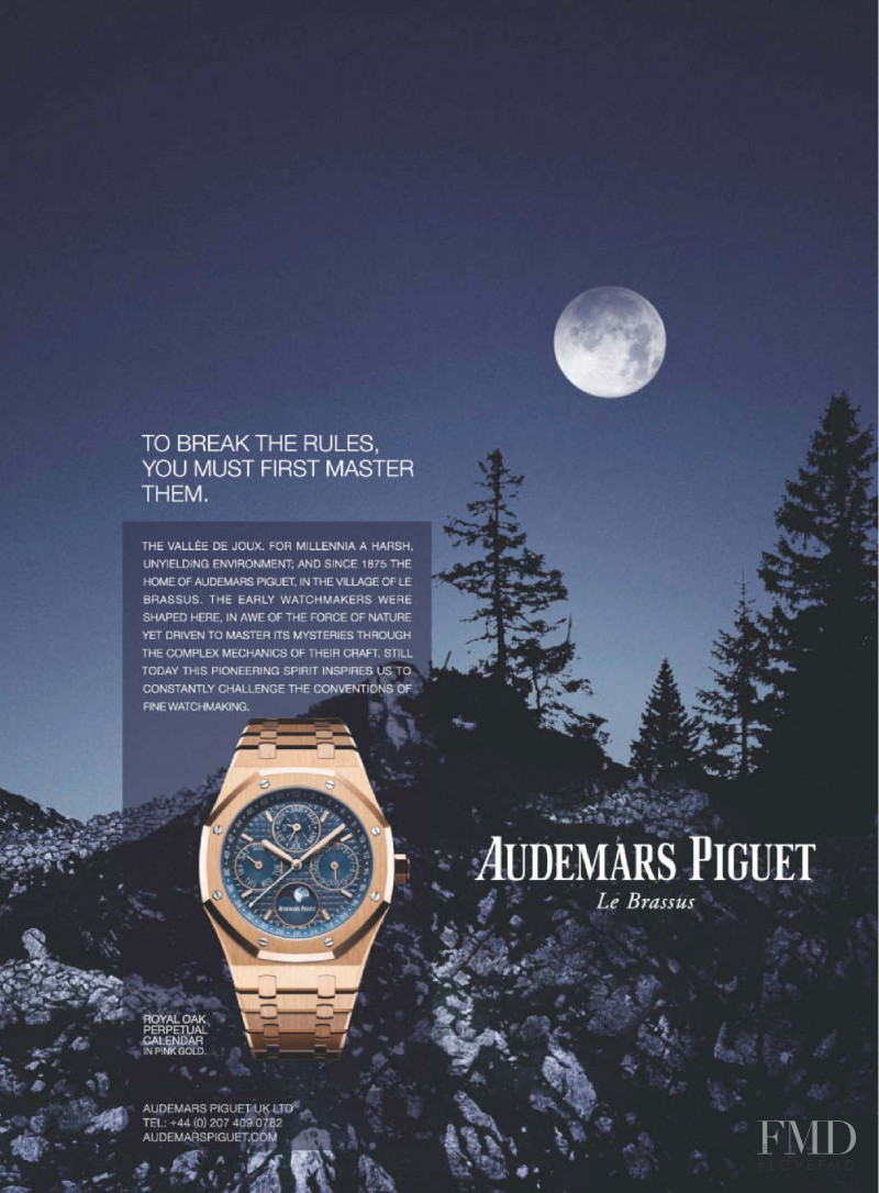 Audemars Piguet advertisement for Autumn/Winter 2015