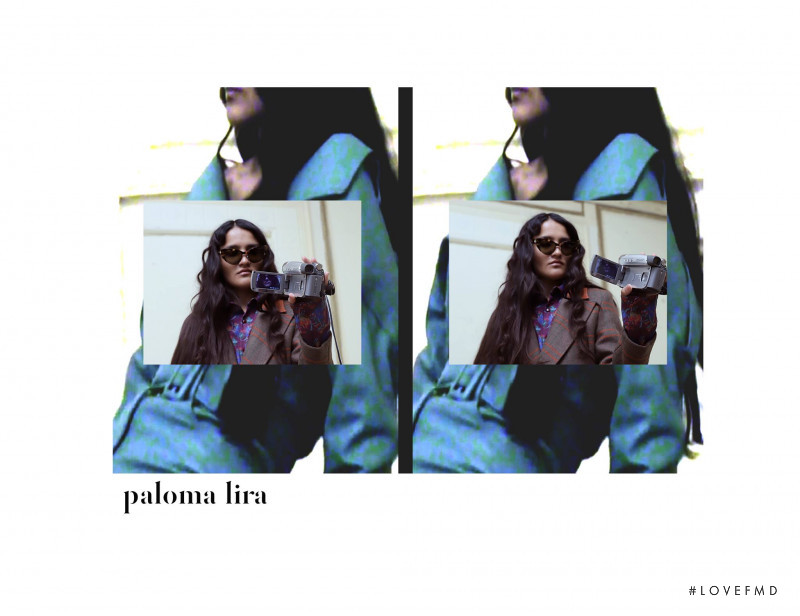 Paloma Lira Dazzle advertisement for Autumn/Winter 2018