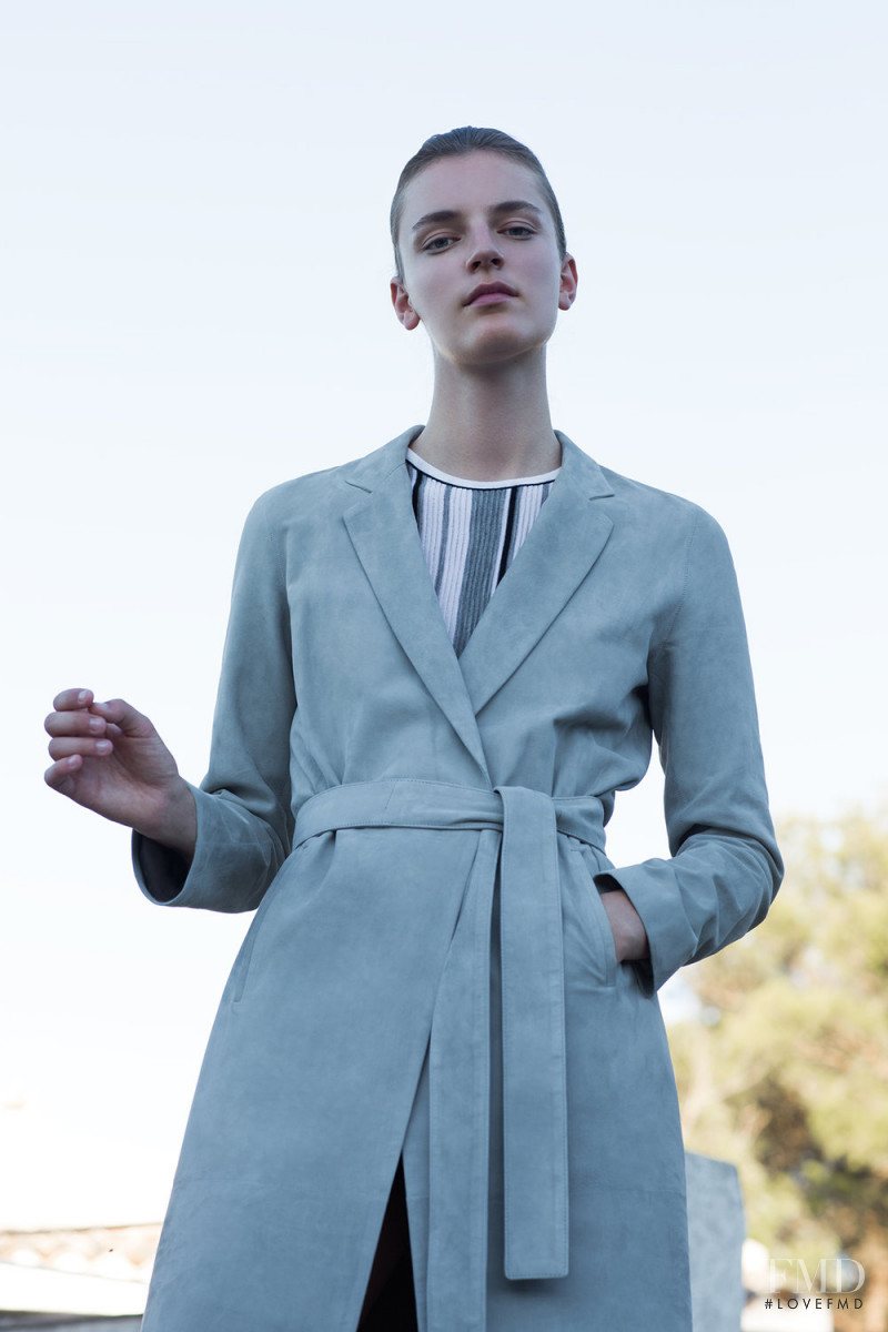 Laura Kampman featured in  the Alejandra Alonso Rojas lookbook for Spring/Summer 2017