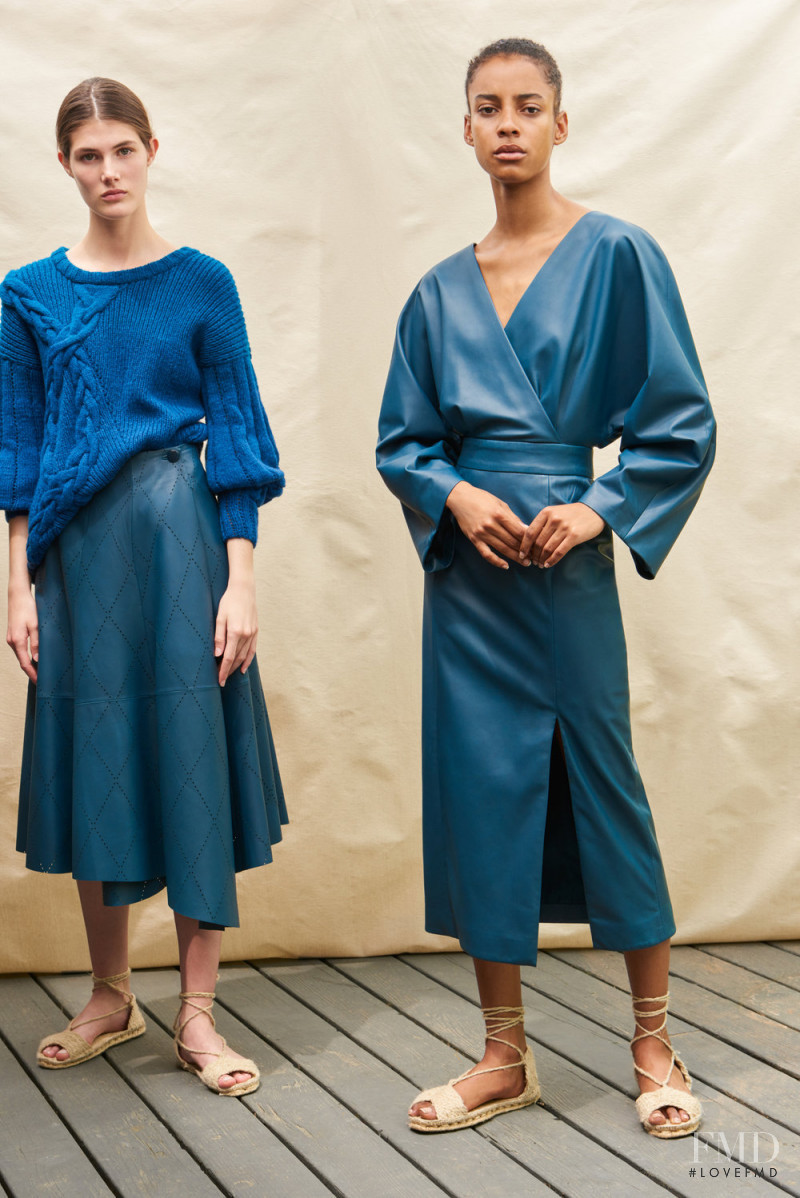 Amelia Rami featured in  the Alejandra Alonso Rojas lookbook for Resort 2019