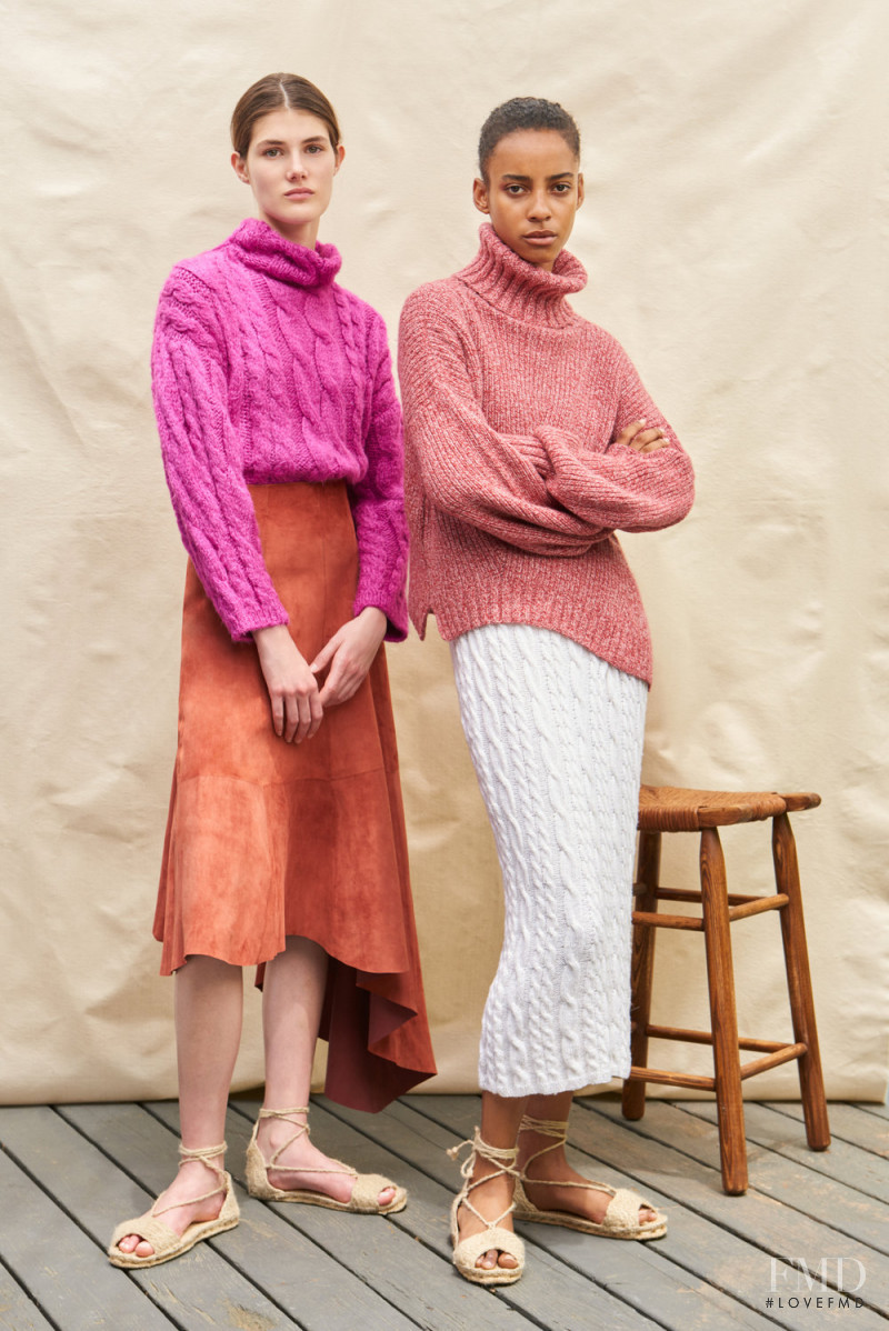 Amelia Rami featured in  the Alejandra Alonso Rojas lookbook for Resort 2019
