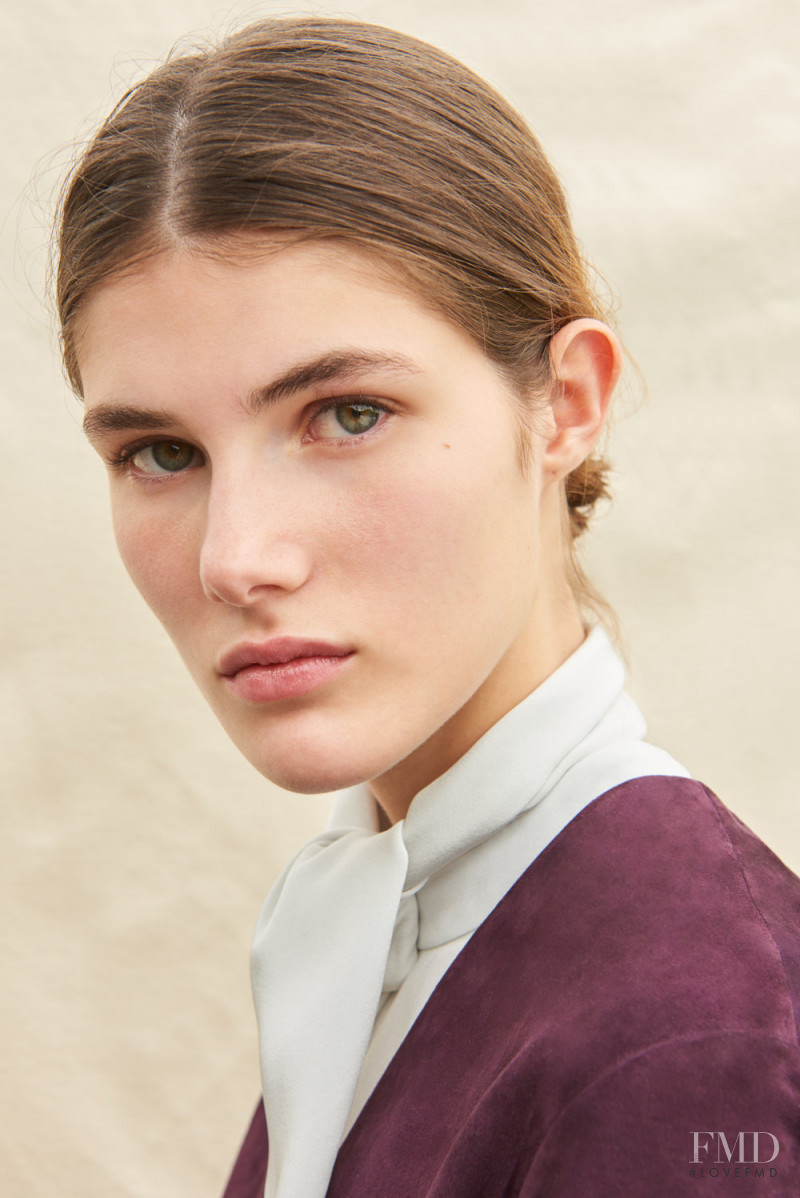 Lucia Lopez featured in  the Alejandra Alonso Rojas lookbook for Resort 2019