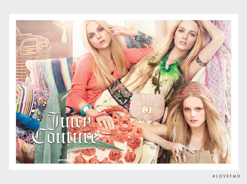 Daria Strokous featured in  the Juicy Couture advertisement for Spring/Summer 2011