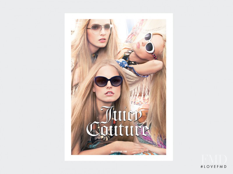 Daria Strokous featured in  the Juicy Couture advertisement for Spring/Summer 2011