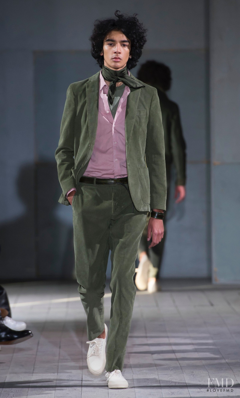 Callum Stoddart featured in  the Officine Generale fashion show for Autumn/Winter 2017