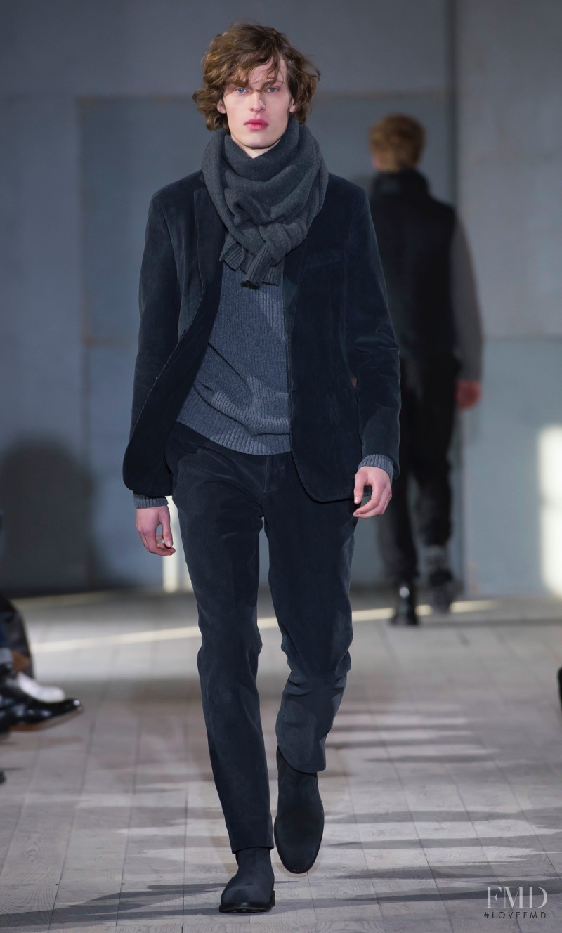 Josef Utekal featured in  the Officine Generale fashion show for Autumn/Winter 2017