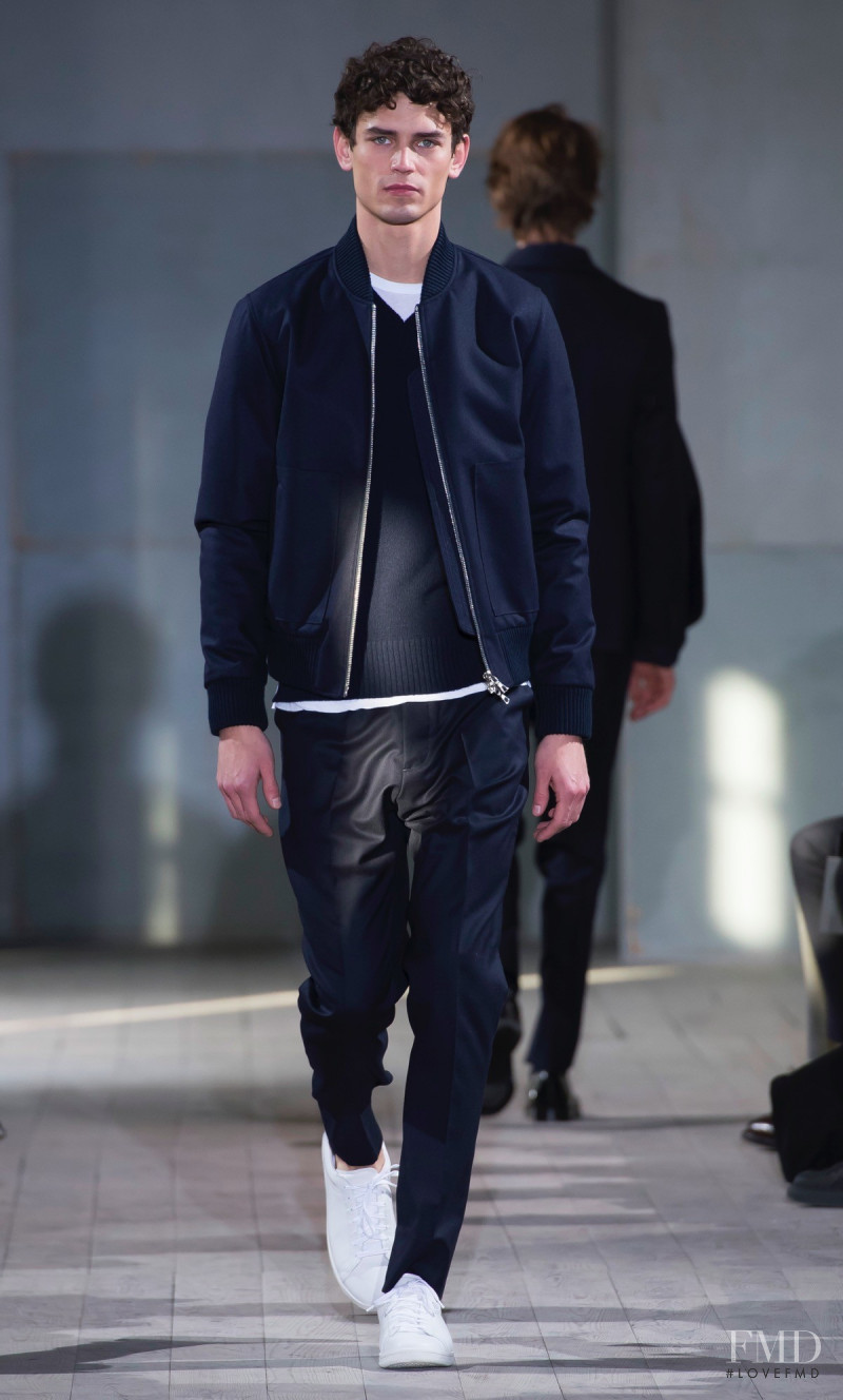 Arthur Gosse featured in  the Officine Generale fashion show for Autumn/Winter 2017